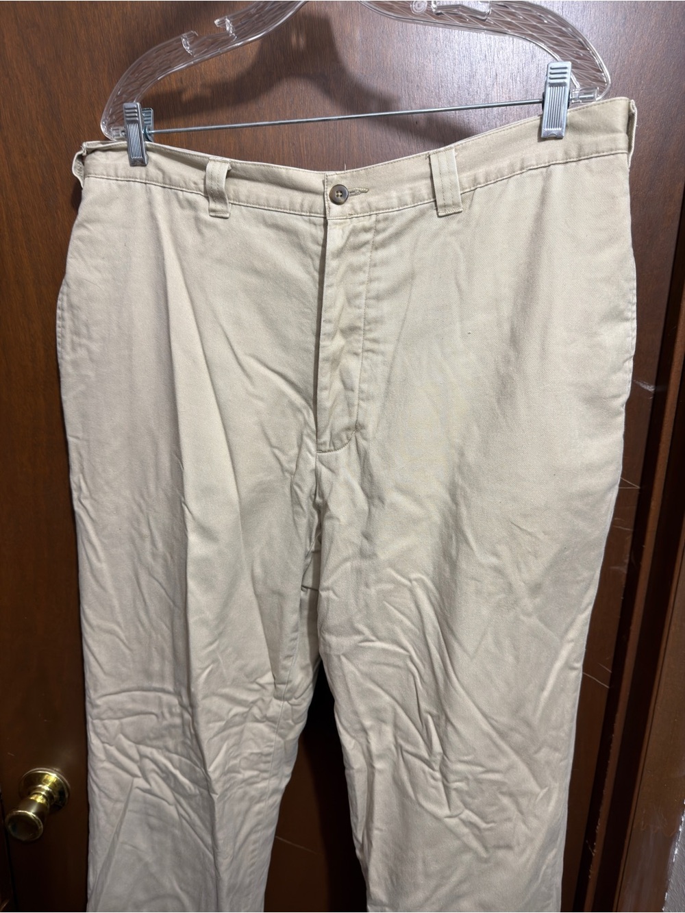 Men's Field Gear Lined Pants - Neutral Beige - 38 x 36